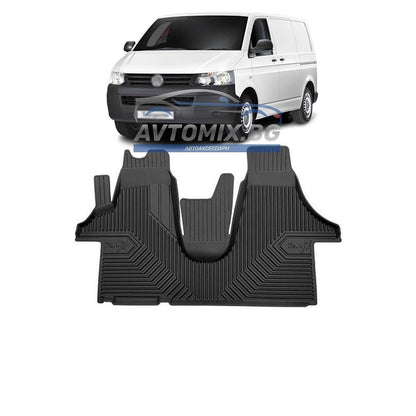 Гумени стелки зa VW Transporter T5 2003-2015 г., T6 2015-2019 г. Модел No.77