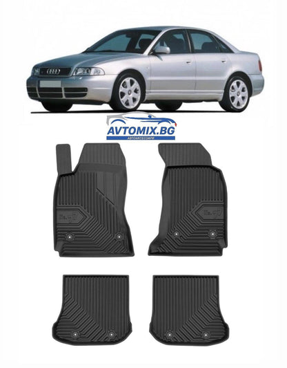 Гумени стелки зa Audi A4 B5 1994-2001 г., Модел No.77