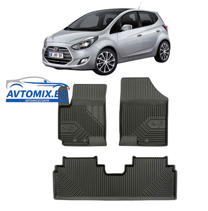 Covorașe de cauciuc pentru Hyundai iX20 din 2010-2019, Model No.77