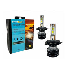 H4 LED система за фарове модел STN2, 150 000 Lux, 45W, Canbus 6000K