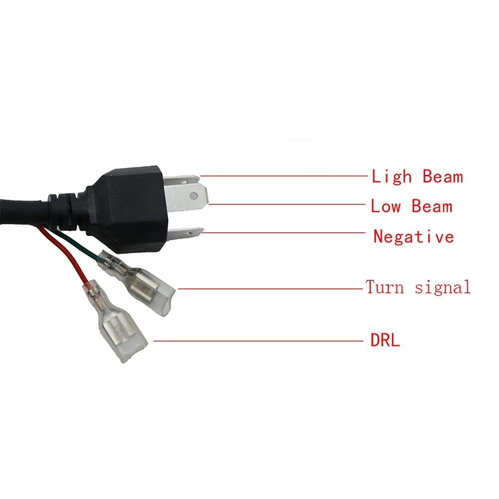 Halogen spotlights for SUV, 75W, 18 cm