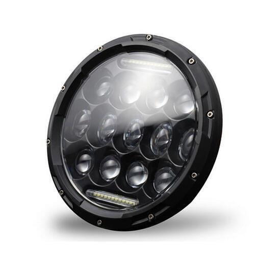 Halogen spotlights for SUV, 75W, 18 cm