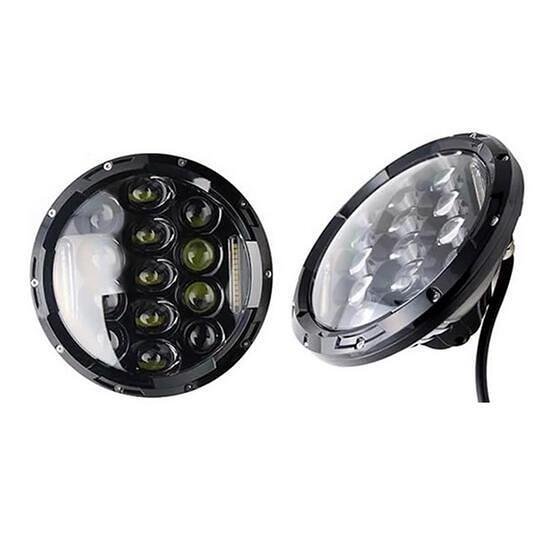 Halogen spotlights for SUV, 75W, 18 cm