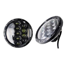 Halogen spotlights for SUV, 75W, 18 cm
