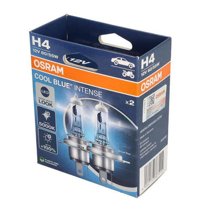 Osram Cool Blue Intense NEXT GENERATION H4 Halogen Bulbs
