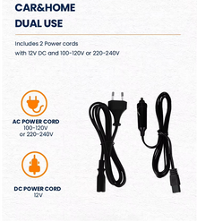 Хладилна чанта/кутия с функция на затопляне 24л 12V/220V