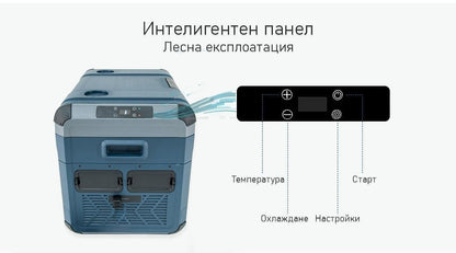 Хладилна кутия с компресор 12V/24V/220V 45 литра