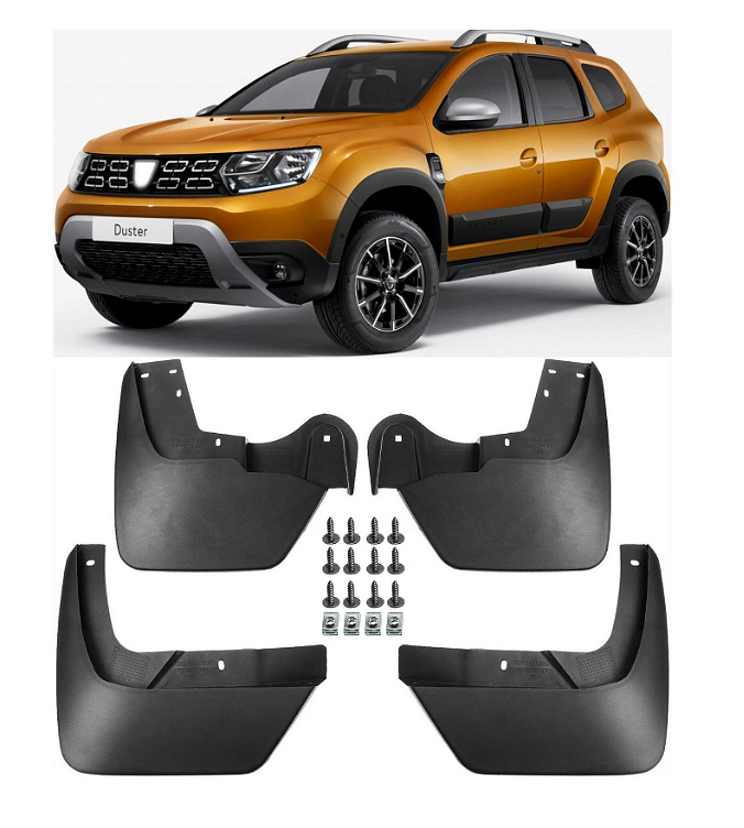 Комплект 4 броя калобрани - предни и задни - за Dacia Duster 2 II 2018+