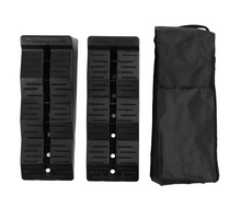 Set of Car Ramps 2.5 Tons, with Stopper and Storage Bag, Black