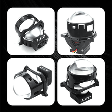 Bi-LED лупи за вграждане във фарове 3 инча, 120W 8000lm, 12V, +500% Яркост,2 броя