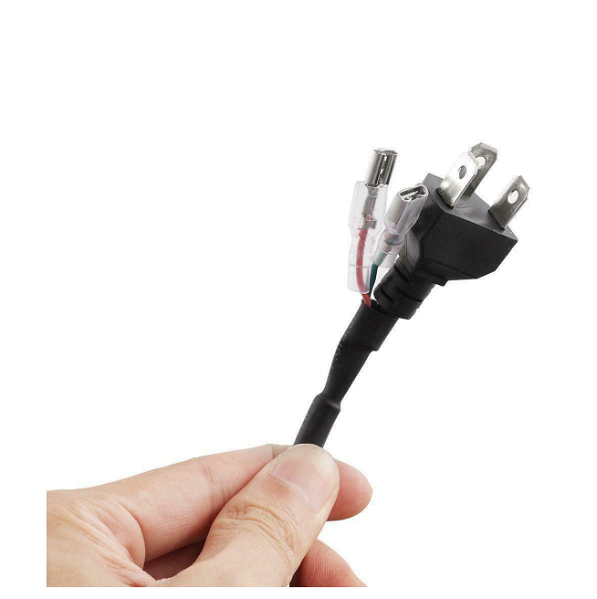 Кръгли LED фарове 7" 70W H4 букса, къси, дълги, дневни и мигач