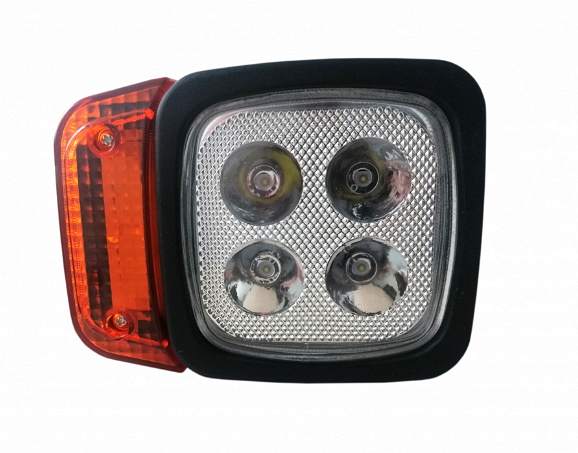 Комплект LED Фарове с Мигач 12W, 1000 lm за всяка светлина