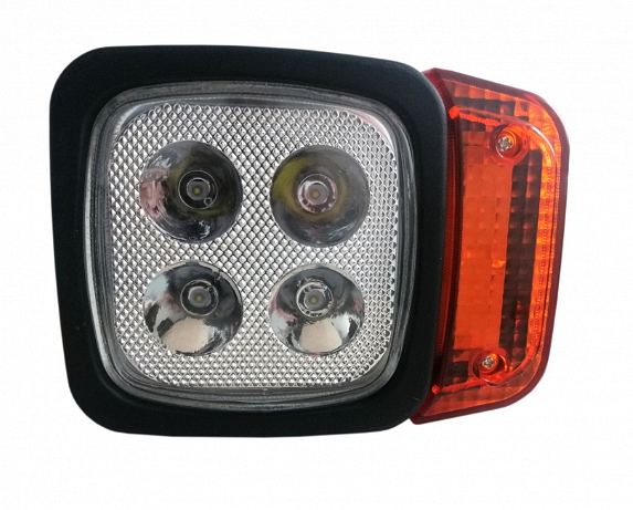 Комплект LED Фарове с Мигач 12W, 1000 lm за всяка светлина