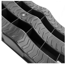 Set of 2 Plastic Car Ramps, 2 t, 610 x 210 x 120 mm