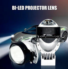 Bi-LED лупи за вграждане 3 инча, 120W 7500lm, 12V +300% Яркост, 2бр