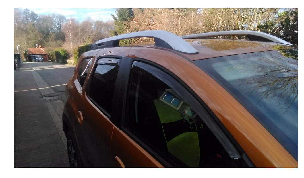 Set of 4 wind deflectors for DACIA DUSTER 2017-2023