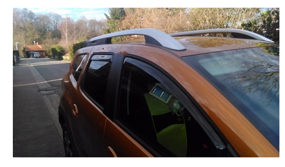 Set of 4 wind deflectors for DACIA DUSTER 2017-2023