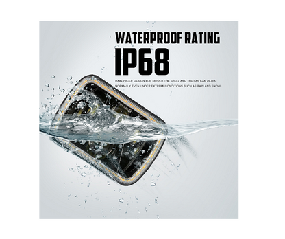 Комплект Правоъгълни LED фарове 5x7" H4 букса, 4 светлини