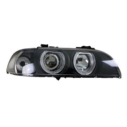 Кристални фарове  Angel Eyes BMW E39  (1995-2000) - черни