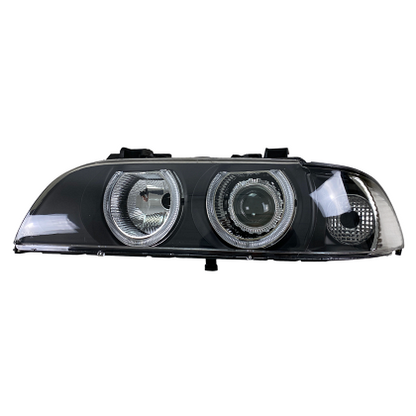 Кристални фарове  Angel Eyes BMW E39  (1995-2000) - черни