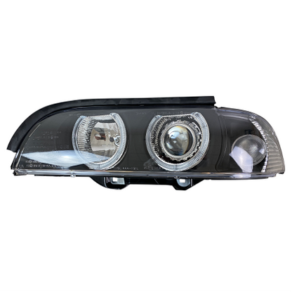 Кристални фарове  Angel Eyes BMW E39  (1995-2003) - черни