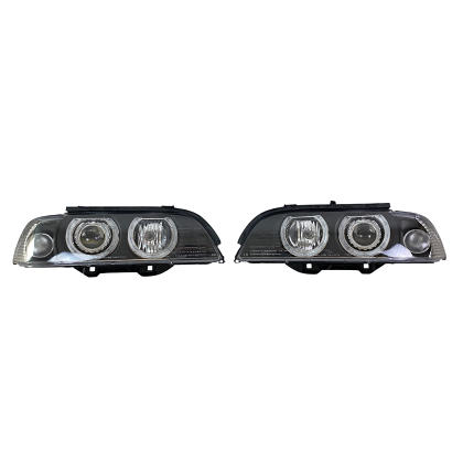 Кристални фарове  Angel Eyes BMW E39  (1995-2003) - черни