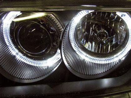 Кристални фарове  Angel Eyes BMW E39  (1995-2003) - черни
