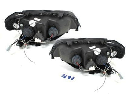 Кристални фарове  Angel Eyes BMW X5  (99-03) - черни
