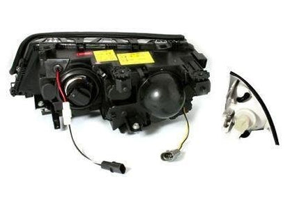 Кристални фарове за BMW E46 седан (1998-2001) - черни