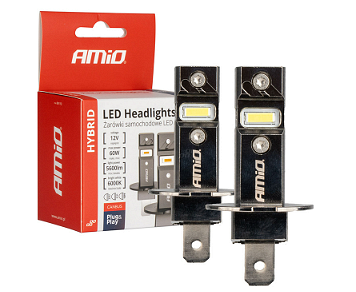 Крушки AMIO HYBRID LED H3 6000K Canbus 60W