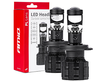 LED Крушки H4/H19 AMIO PL 60W 6000K