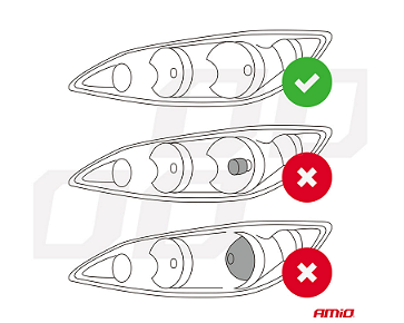 LED Крушки H4/H19 AMIO PL 60W 6000K