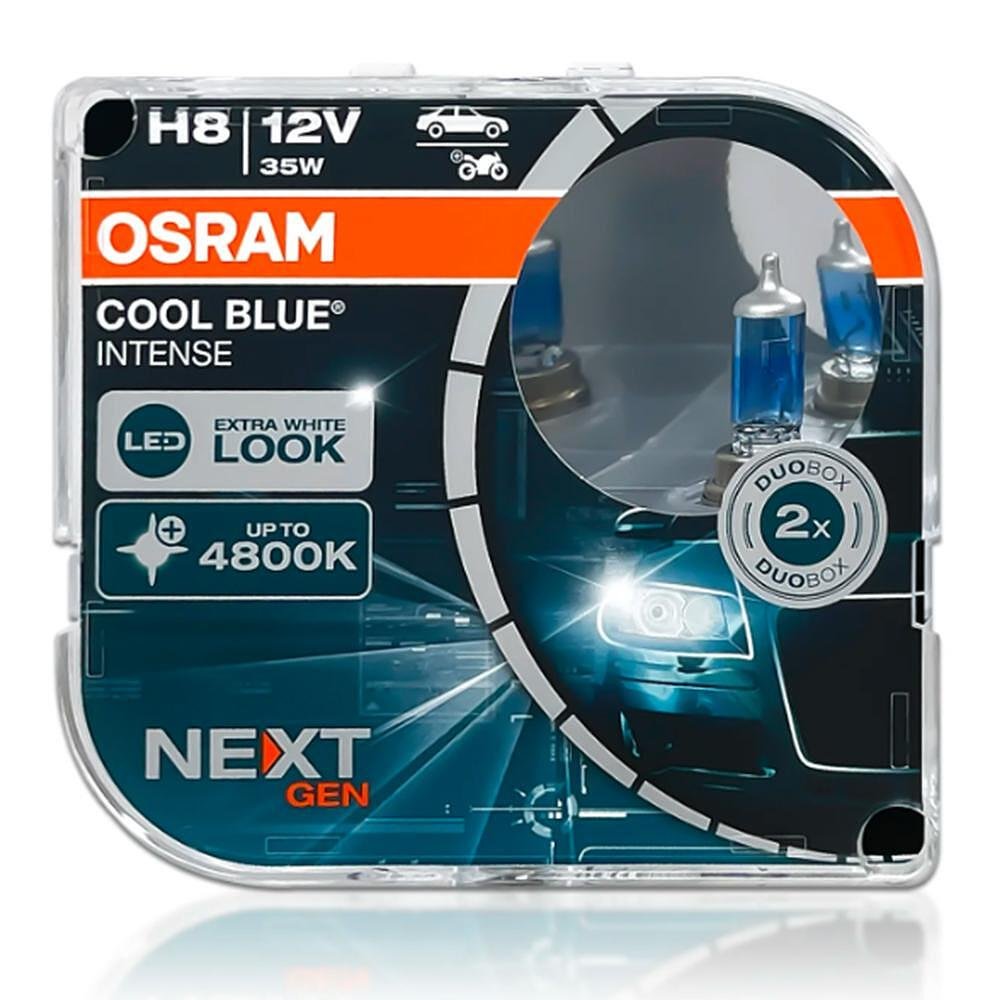 Крушки OSRAM Cool blue intense H8, Next gen, 35W 12V