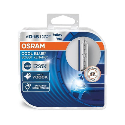 Xenon Headlight Bulbs, OSRAM D1S Cool Blue Boost, 35W