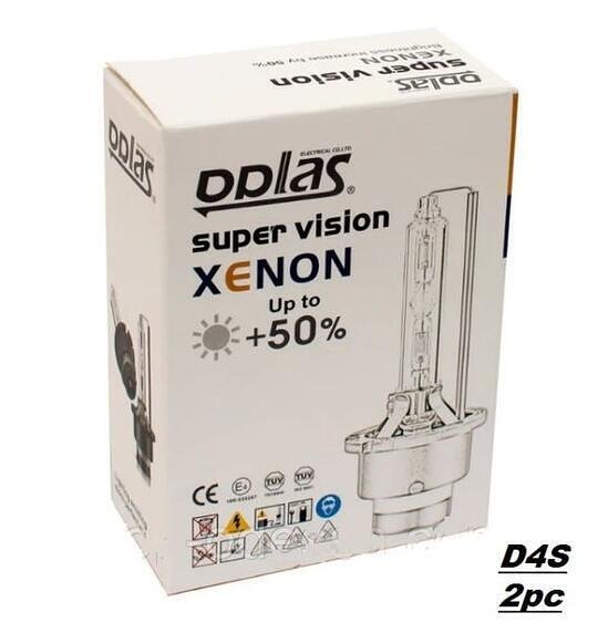 Xenon Bulb D4S, 6000K 35W +50%