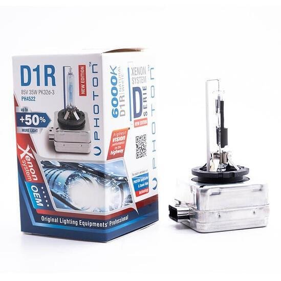 Ксенонови крушки D1R, 6000K +50% More vision