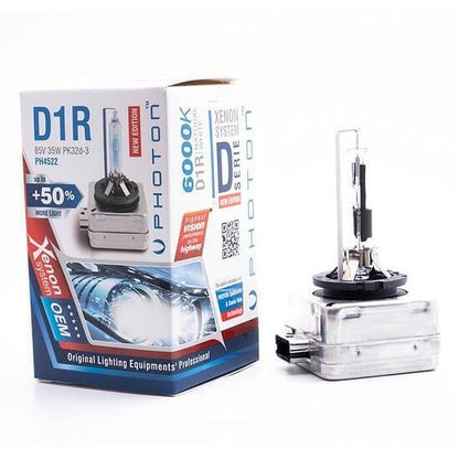 Ксенонови крушки D1R, 6000K +50% More vision