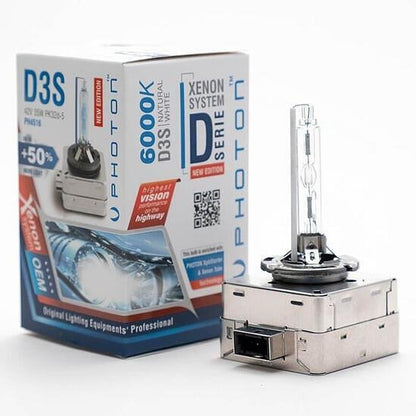 Ксенонови крушки D3S, 6000K +50% More vision