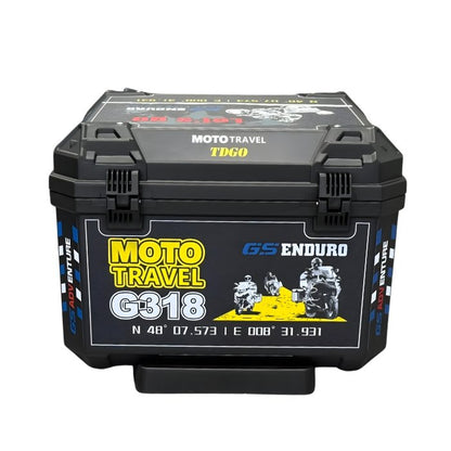 Motorcycle top case 57 litres