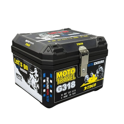 Motorcycle top case 57 litres