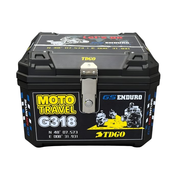 Motorcycle top case 57 litres