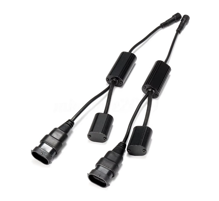 LED Angel Eyes H8 40W за BMW – CANBUS, жълта / оранжева светлина