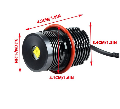 LED Angel Eyes крушки за BMW – CANBUS, бяла светлина, Plug & Play