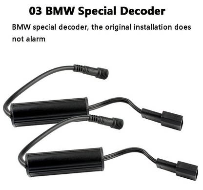 LED Angel Eyes крушки за BMW – CANBUS, бяла светлина, Plug & Play