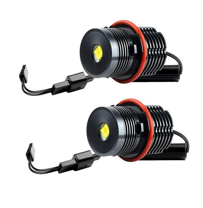 LED Angel Eyes крушки за BMW – CANBUS, бяла светлина, Plug & Play