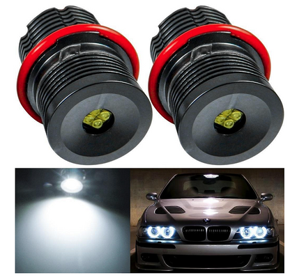 LED Angel Eyes крушки за BMW – CANBUS, бяла светлина, Plug & Play