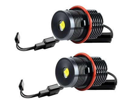 LED Angel Eyes крушки за BMW – CANBUS, жълта / оранжева светлина, Plug & Play