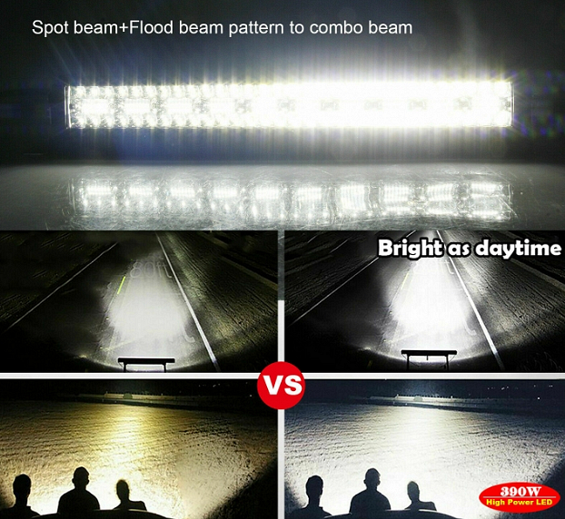 Led Bar 56cм 390W 9D 12000lm