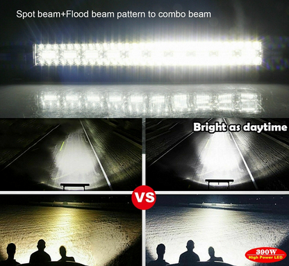 Led Bar 56cм 390W 9D 12000lm