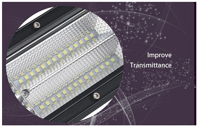 СУПЕР МОЩЕН Led Bar извит 105 См 696W 7D 12V 24V